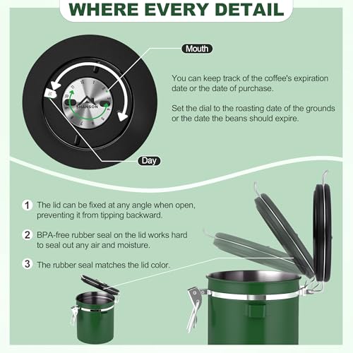 Coffee Canister Airtight