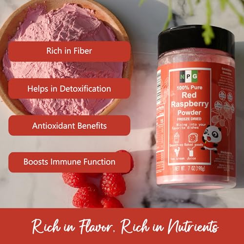 Freeze Dried Red Raspberry Juice Powder 7 Oz (7 Ounce)