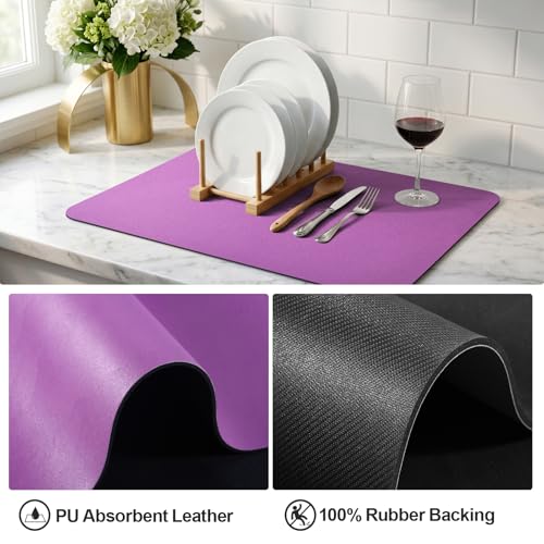 Dish Drying Mat for Kitchen Counter