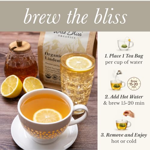 Organic Linden Flower Tea (125 Count)