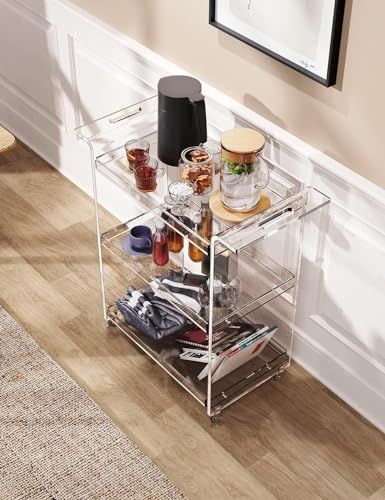 Acrylic Bar Cart