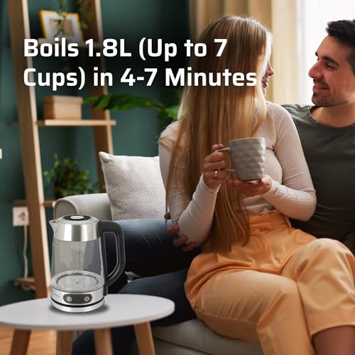 1.8L Glass Electric Kettle