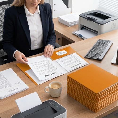 File folders with Pockets (25 Count)