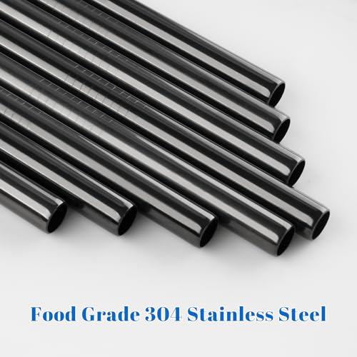 8PCS Stainless Steel Straws Fit for 40oz Stanley Tumblers (8 Count)