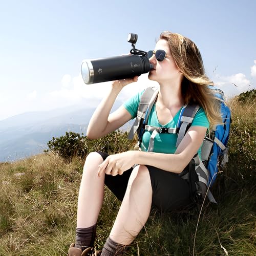 40oz Stainless Steel Insulated Bottle with 2 Leak