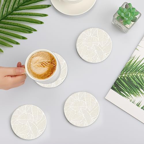Ceramic Absorbent Table Coasters Set of 2 (2 Count)