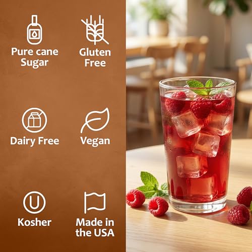 Raspberry Tea Syrup (25.4 Fl Oz)