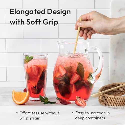 9.9" Silicone coffee stirrer