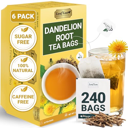 Dandelion Root Tea Bags (240 Count)