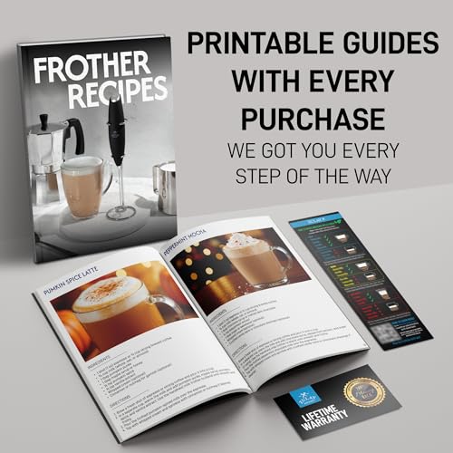 Zulay Premium Gift Milk Frother Set