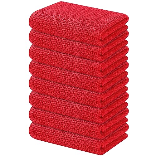 100% Cotton Waffle 8 (8 Count)