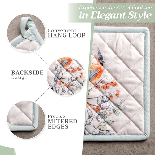 Pot Holders 100% Cotton Potholders (2 Count)