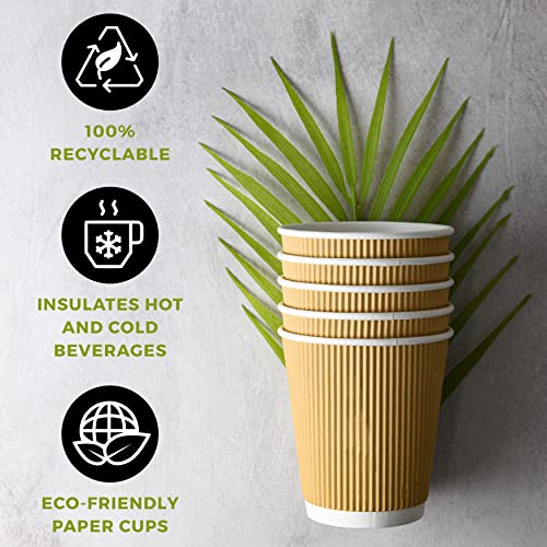 12 oz Ripple Insulated Coffee Cups (150 Count)