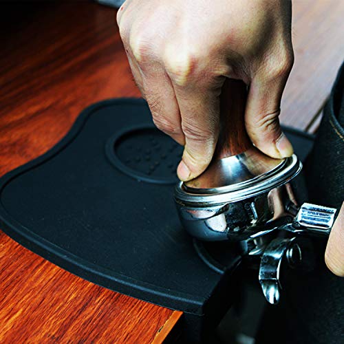Coffee Tamper Mat Silicone Corner Tamping Mat