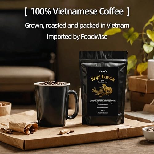 Wild Kopi Luwak Coffee Whole Beans (3.5 Ounce)