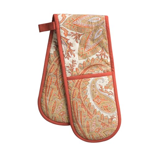 Double Oven Mitts 100% Cotton Double Oven Glove