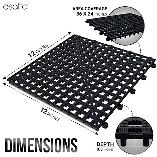 Interlocking Shelf Mats (6 Sq Ft)