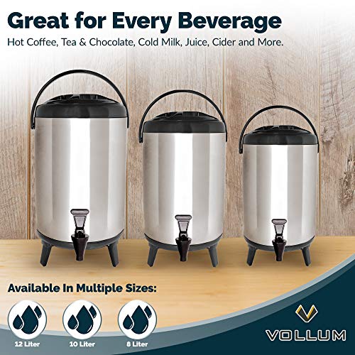 Stainless Steel Insulated Beverage Dispenser