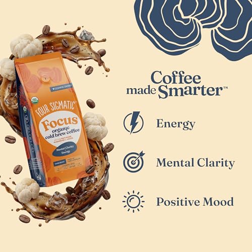 Organic Cold Brew Coffee Grounds (12 Ounce)