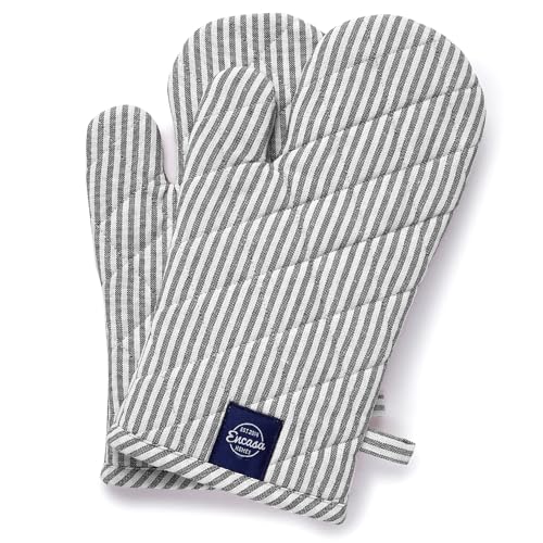 Oven Mitts Heat Resistant Kitchen Gloves (2 Count)