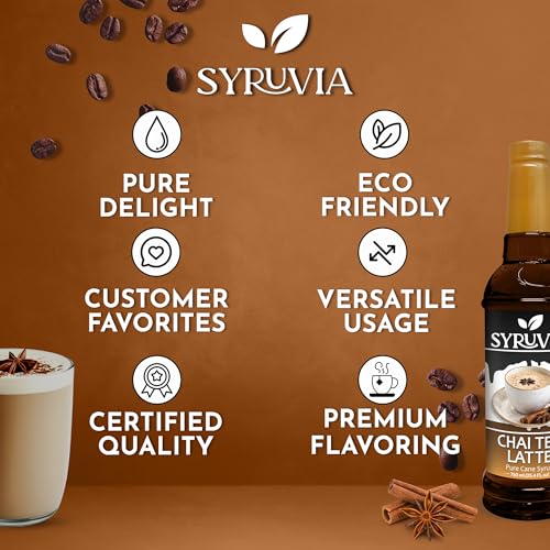 Chai Tea Latte Syrup (25.4 Fl Oz)
