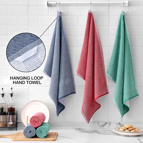 380 GSM Cotton Premium Kitchen Towels 3 Pack (3 Count)