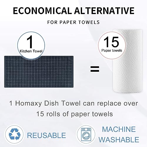 100% Cotton Terry Kitchen Towels (8 Count)