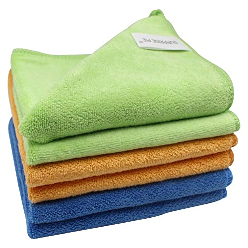 400 GSM Microfiber Cleaning Cloths (8 Count)