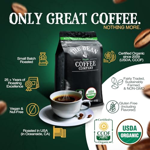 The Bean Organic Coffee Co. Premium Espresso (32 Ounce)