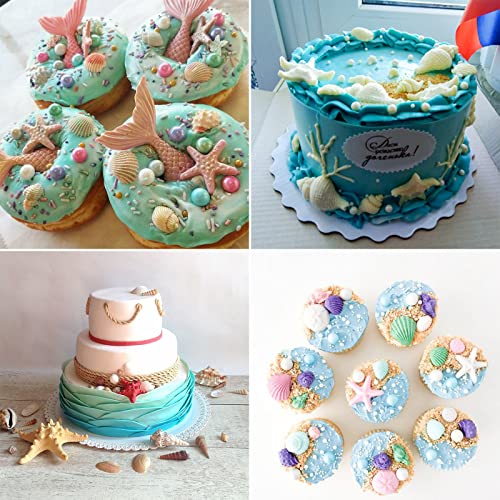 Marine Theme Fondant Molds 4pcs Starfish Fondant Cake Mold (4 Count)