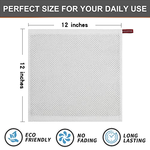 100% Cotton Waffle 6 (6 Count)