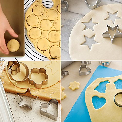 30Pcs Mini Cookie Cutters Set