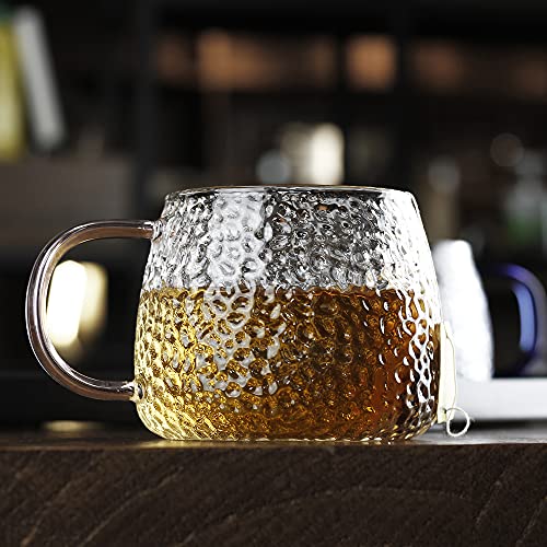 Hammered Tea Cups (15 Fl Oz)