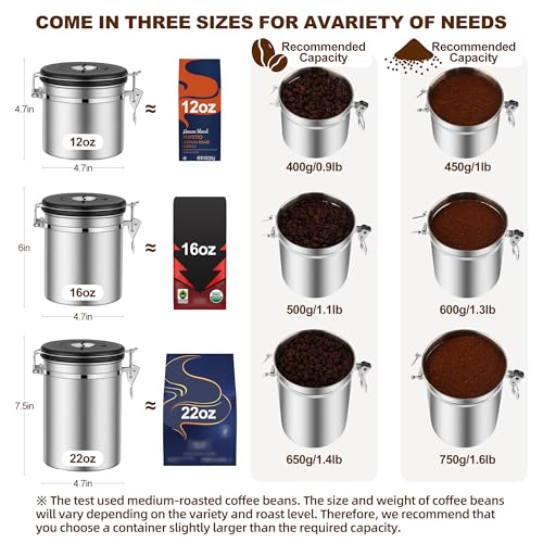 Coffee Canister Airtight