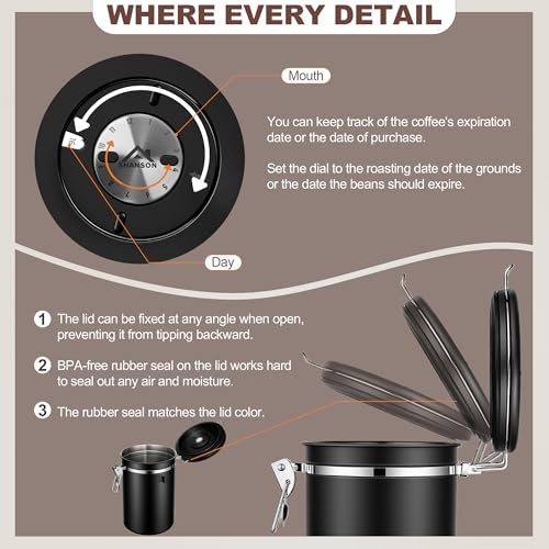 Coffee Canister Airtight