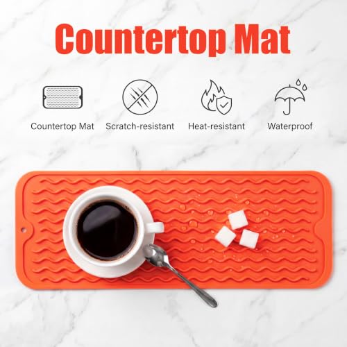 Silicone Dish Drying Mat for Multiple Usage