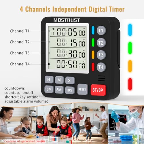 Digital Dual Kitchen Timer