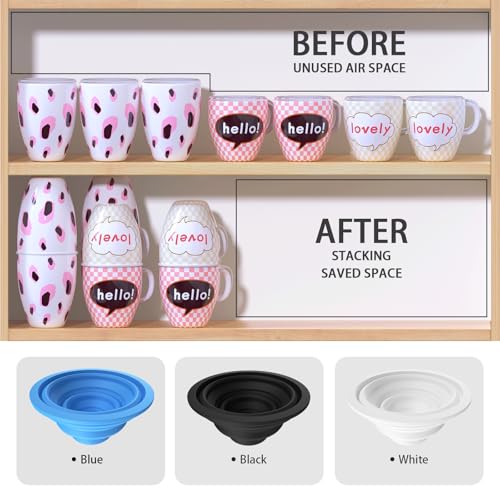 Mug Stacker & Storage Organizer (6 Count)