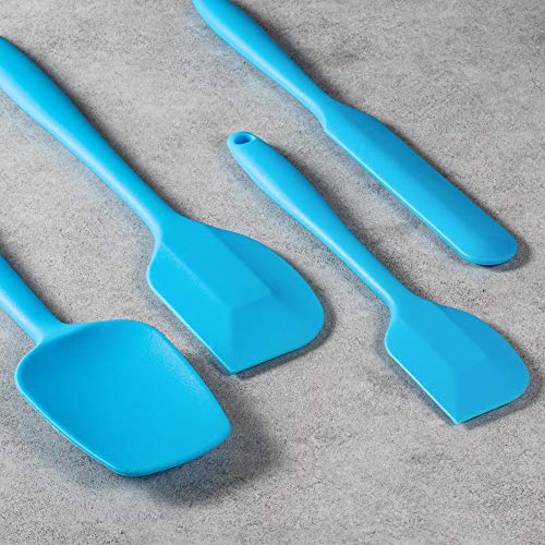 4 Piece Silicone Spatula Set with Stainless Steel Core (4 Count)