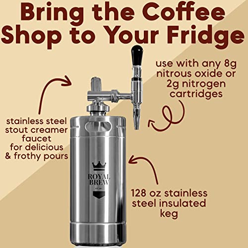 The Original Royal Brew Nitro Cold Brew Coffee Maker