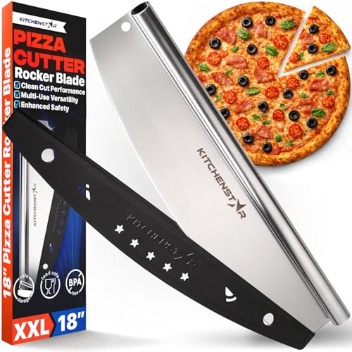 18 Inch Pizza Cutter Rocker Blade