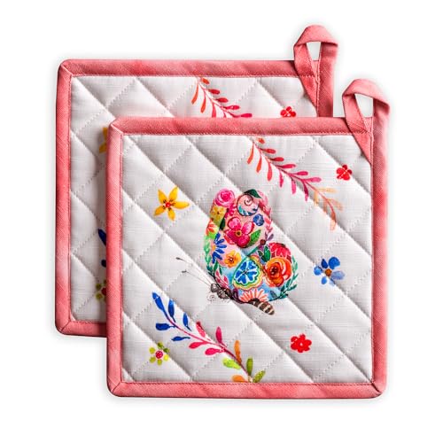 Pot Holders 100% Cotton Potholders (2 Count)