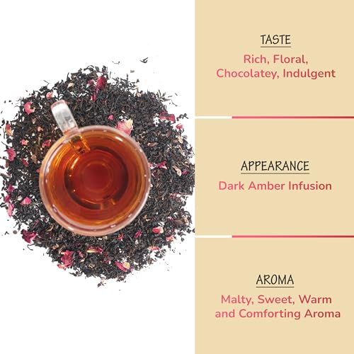 Chocolate Rose Black Tea Loose Leaf (3.53 Ounce)
