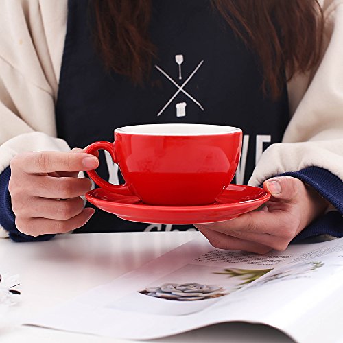 Manual Brew Coffee Cup and Saucer