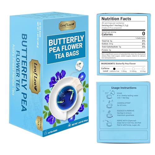 Butterfly Pea Tea Bags (80 Count)