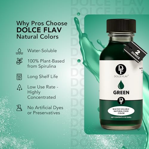 Natural Green Food Coloring from Green Apple