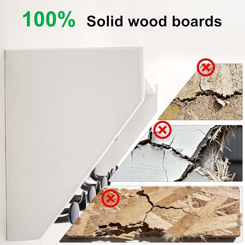 Wall Shelf with Hooks