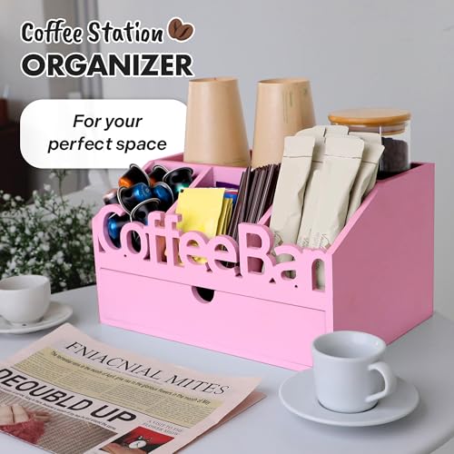 Coffee Bar Organizer Countertop