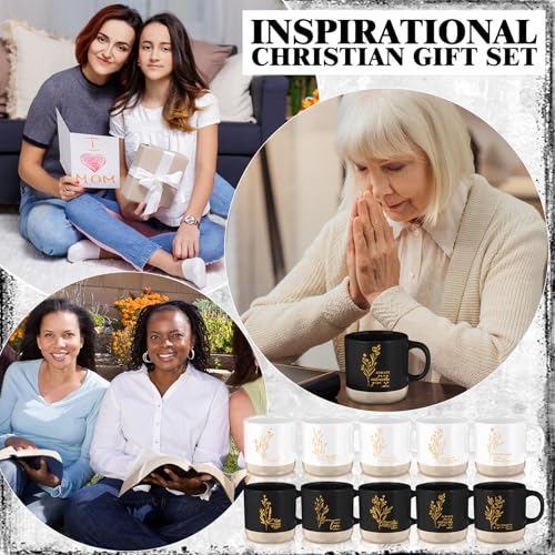 20 Pcs Christian Mugs Bulk for Women Gifts (20 Count)
