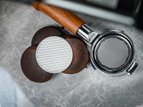 58mm Puck Screen 2PCS Stainless Steel Coffee Puck Filter (2 Count)